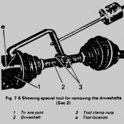 drive shaft tool